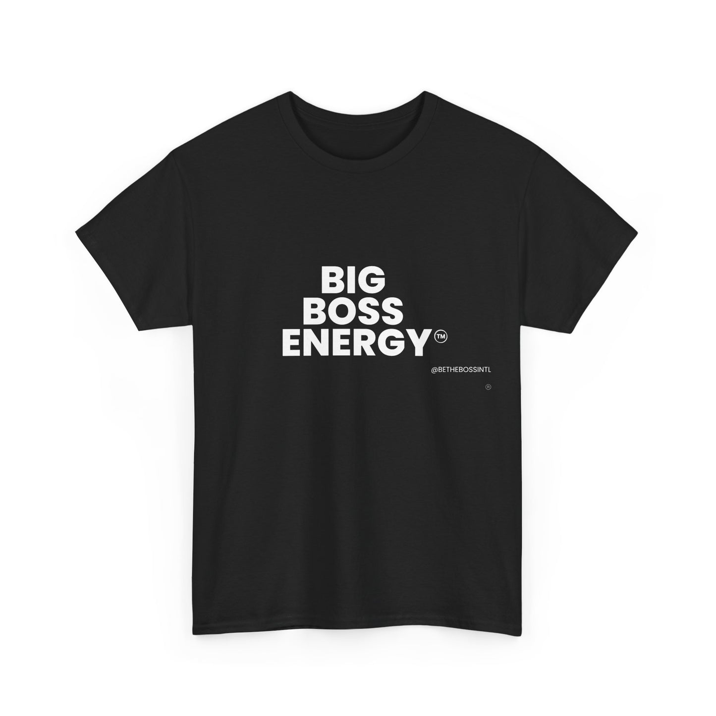 Big Boss Energy Unisex Heavy Cotton Tee