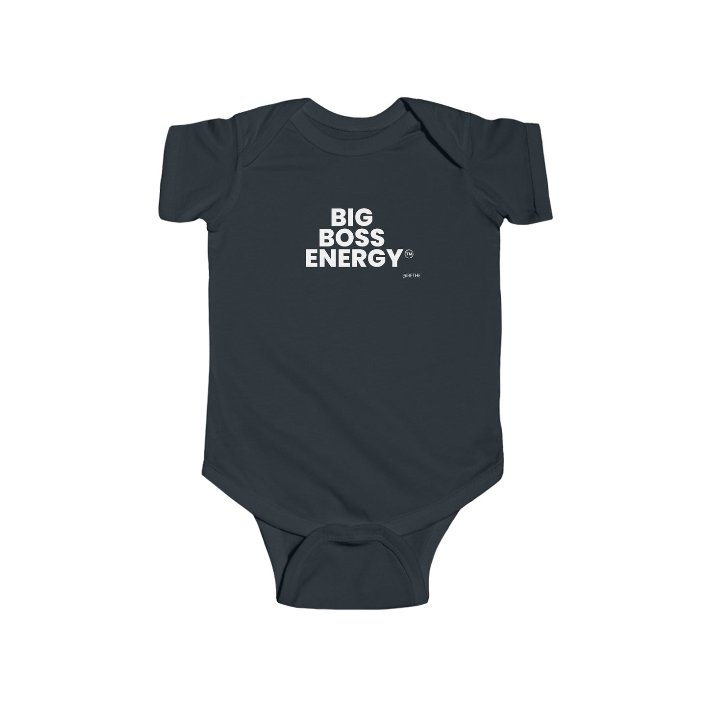 Big Boss Energy Infant Fine Jersey Bodysuit