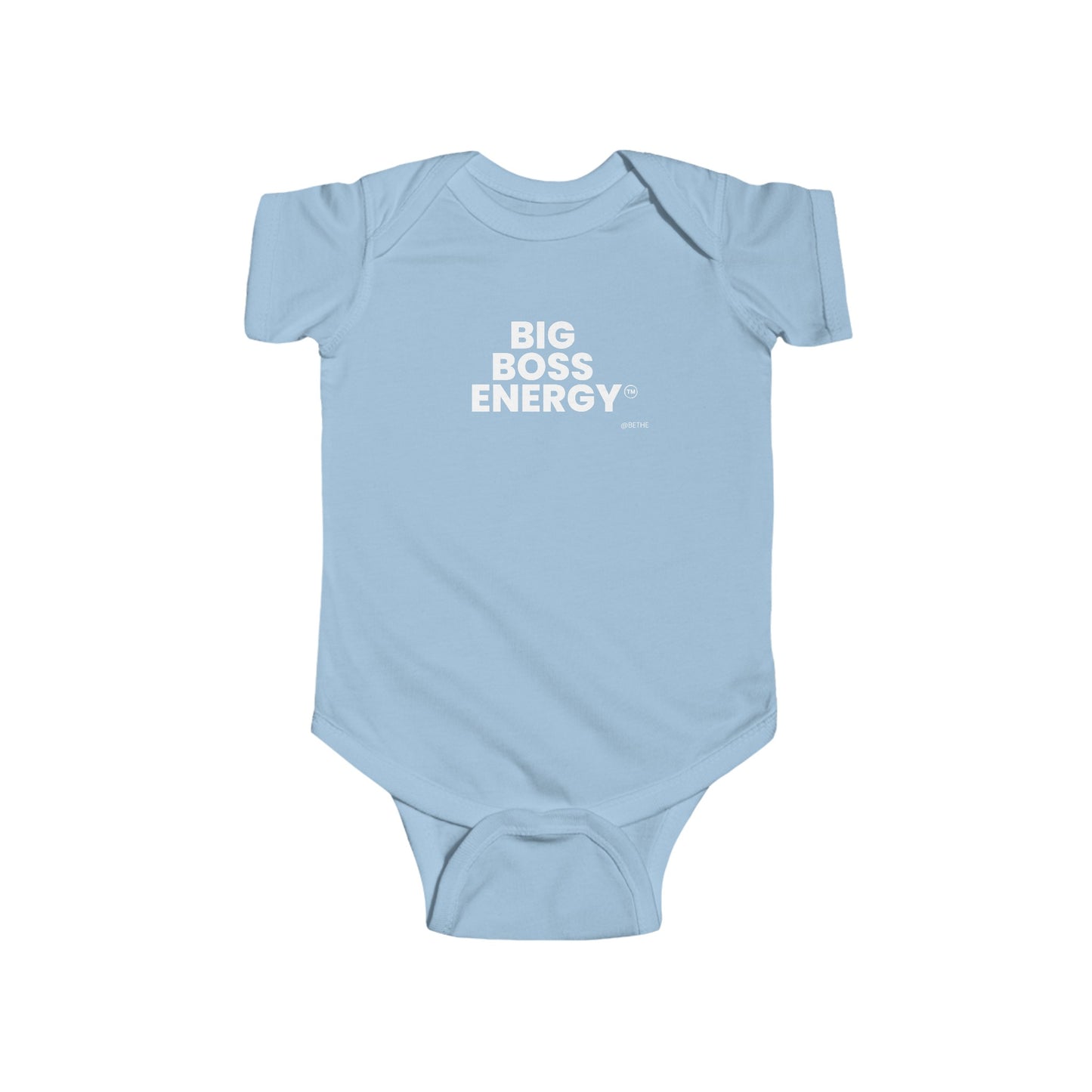 Big Boss Energy Infant Fine Jersey Bodysuit