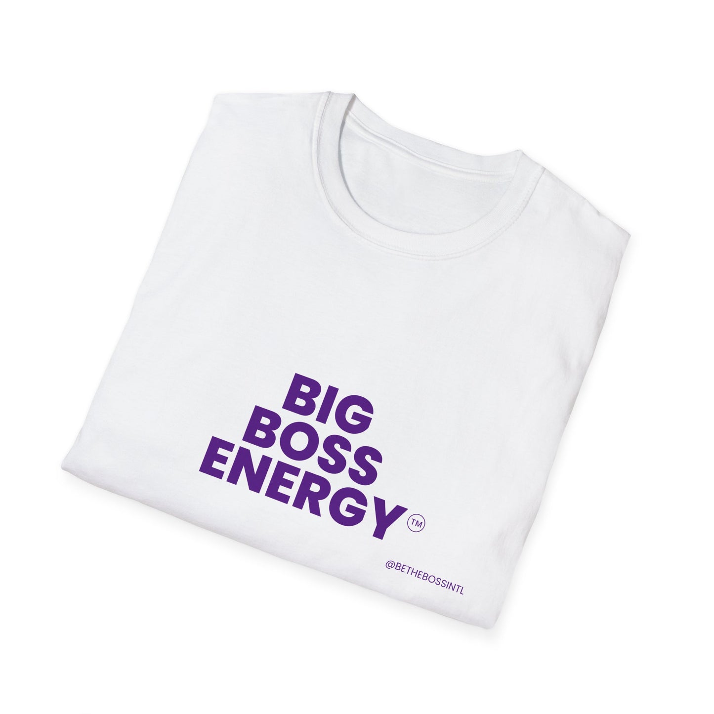 Big Boss Energy Unisex Softstyle T-Shirt