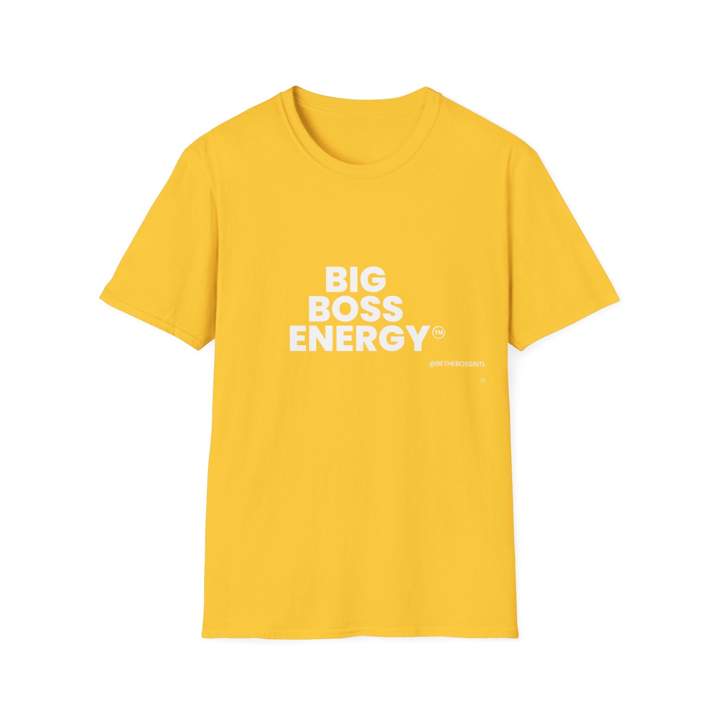Big Boss Energy Unisex Softstyle T-Shirt