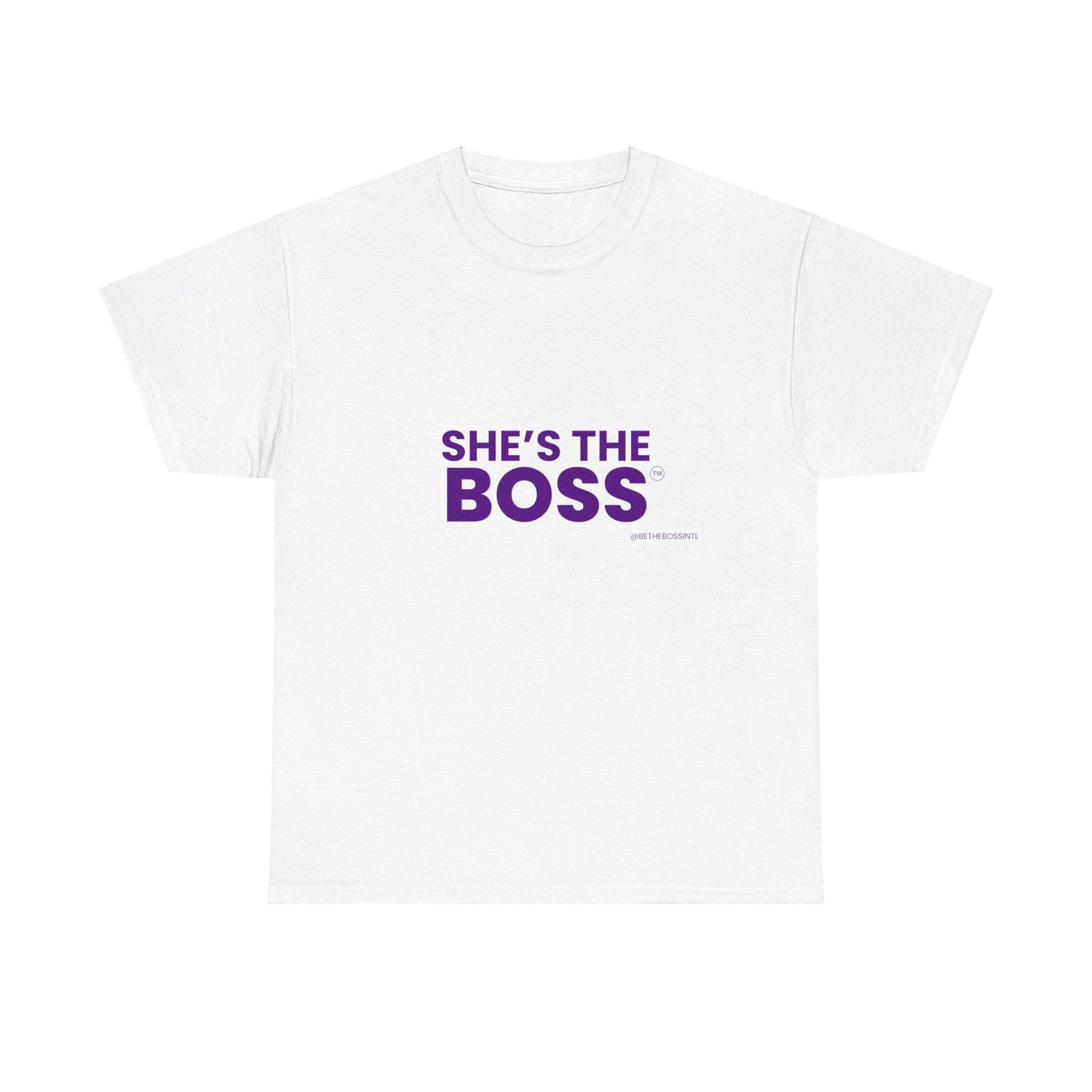 She's The Boss - Unisex Heavy Cotton Tee
