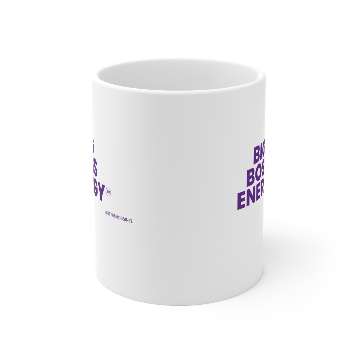Big Boss Energy Ceramic Coffee Cups, 11oz, 15oz