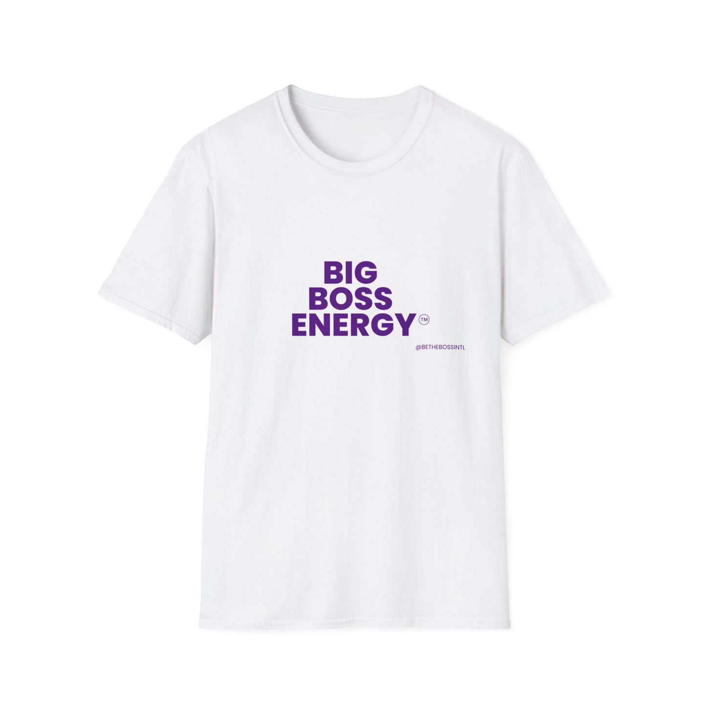 Big Boss Energy Unisex Softstyle T-Shirt