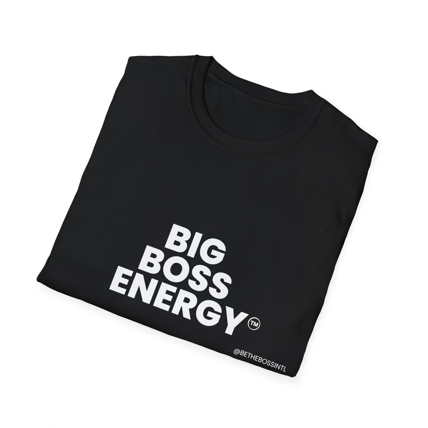 Big Boss Energy Unisex Softstyle T-Shirt