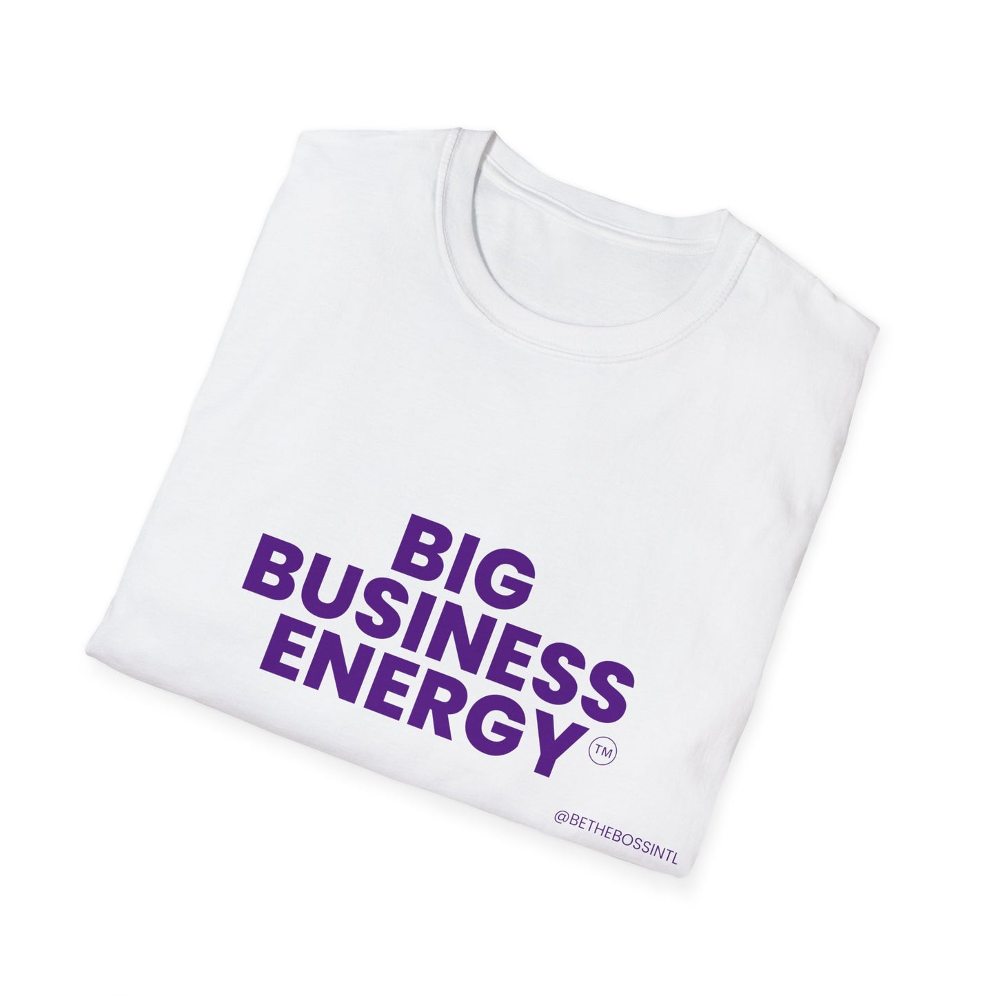 Big Business Energy Unisex Softstyle T-Shirt