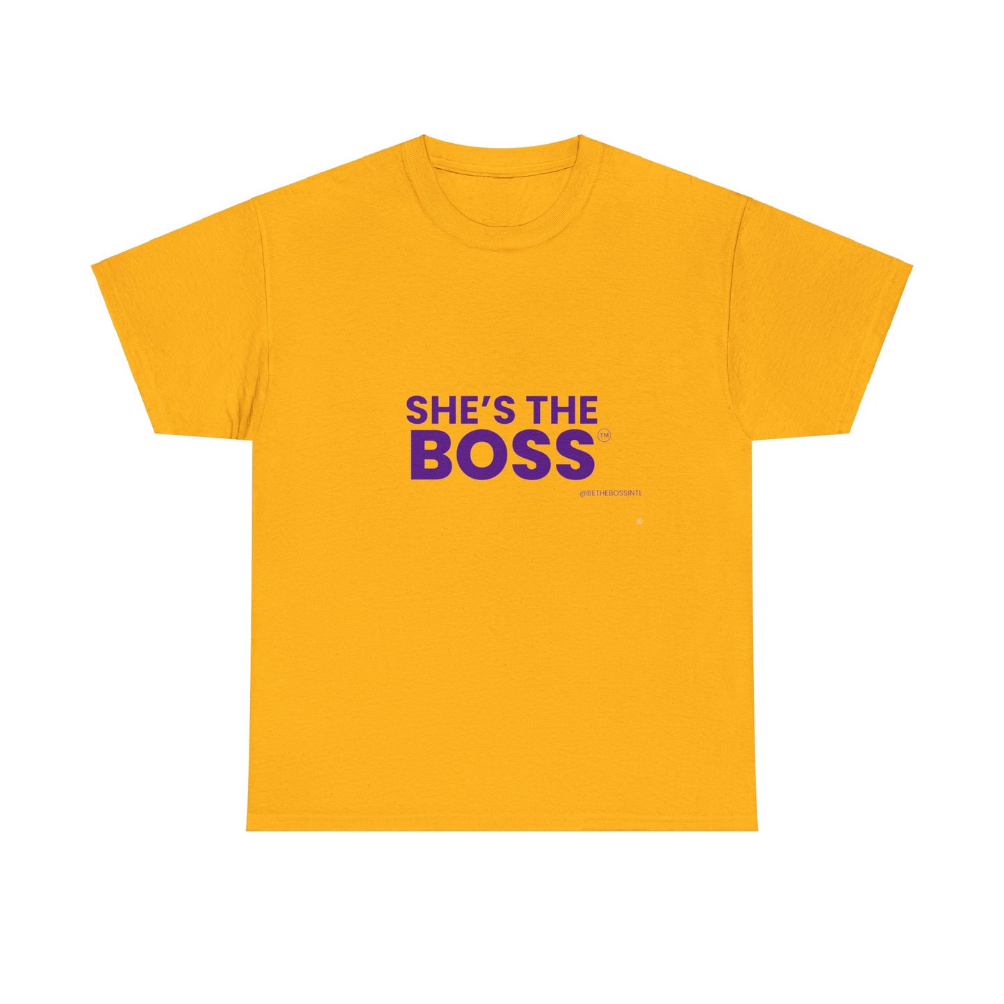 She's The Boss - Unisex Heavy Cotton Tee