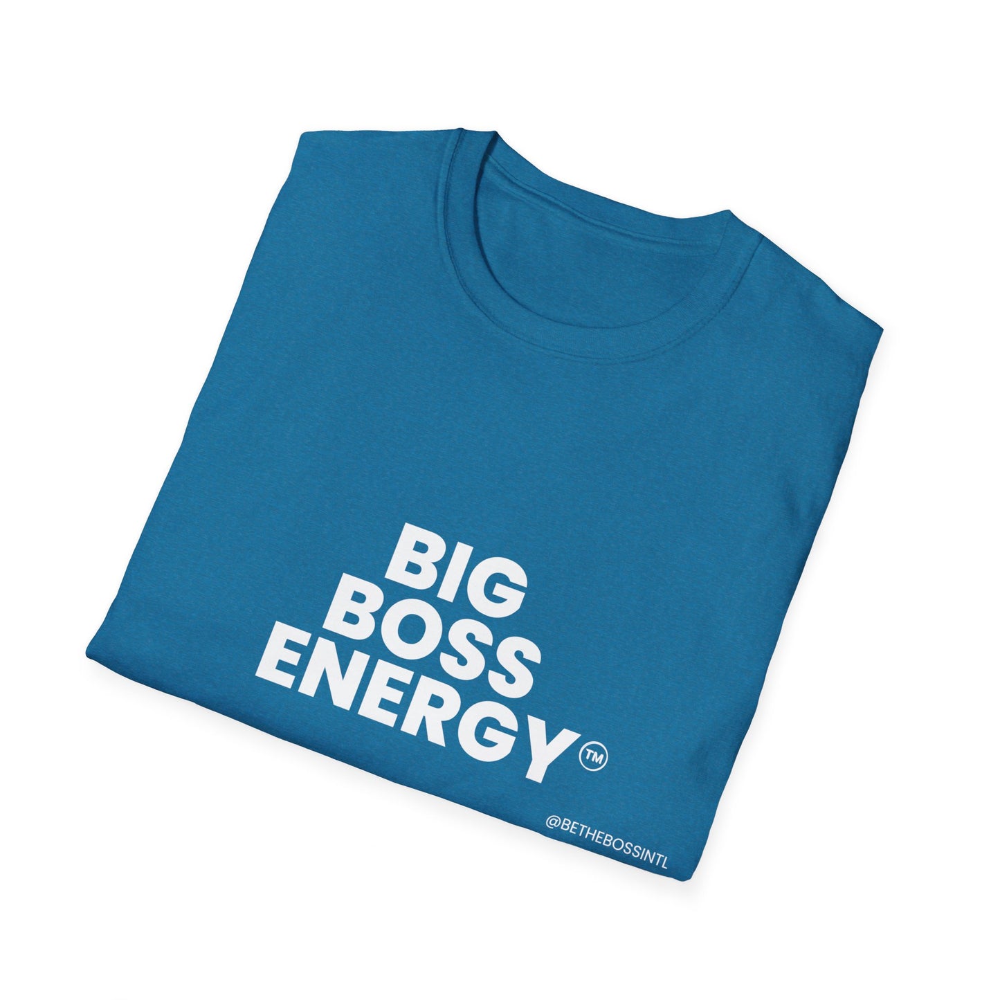 Big Boss Energy Unisex Softstyle T-Shirt