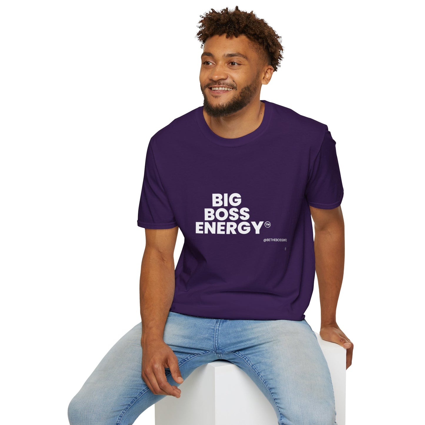 Big Boss Energy Unisex Softstyle T-Shirt