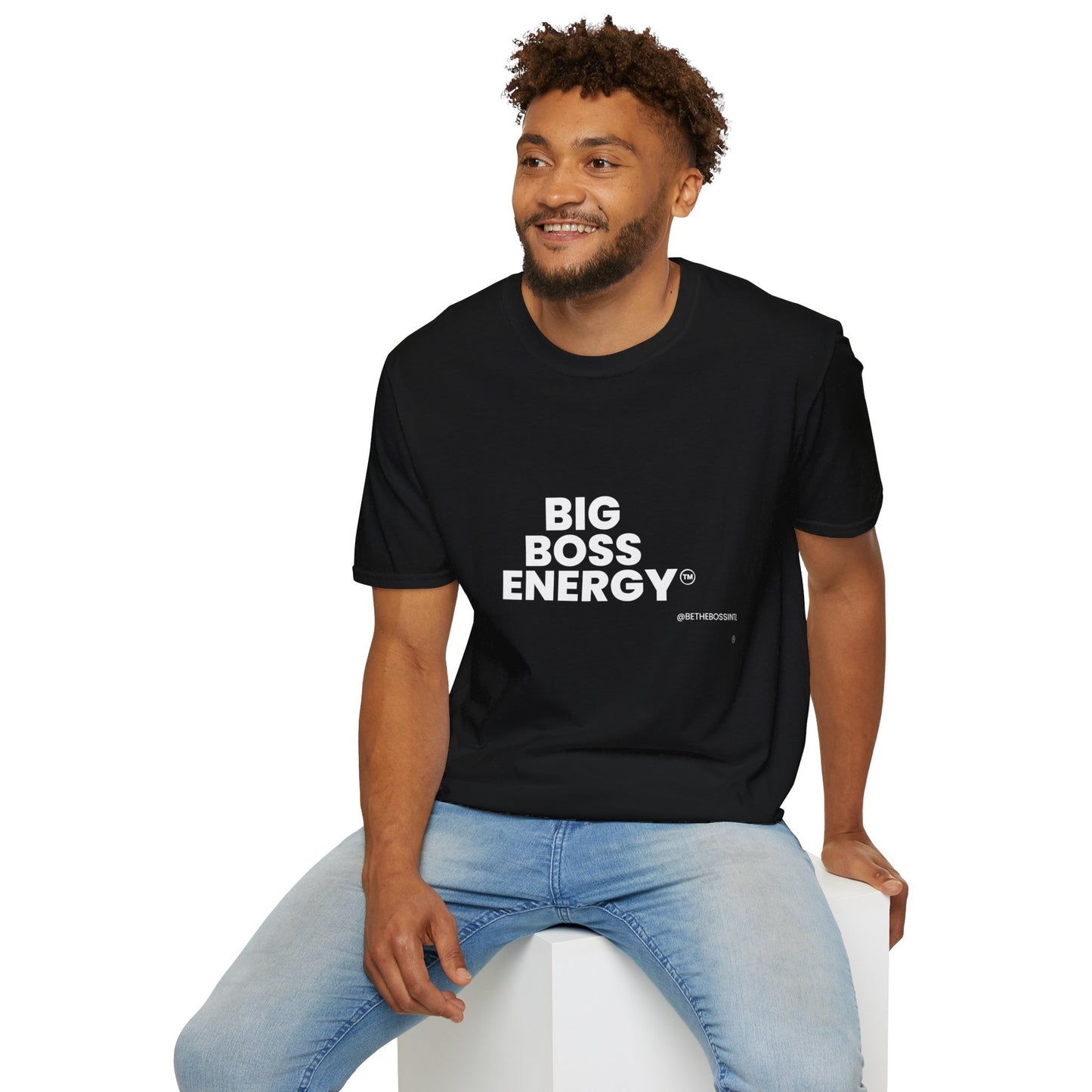Big Boss Energy Unisex Softstyle T-Shirt