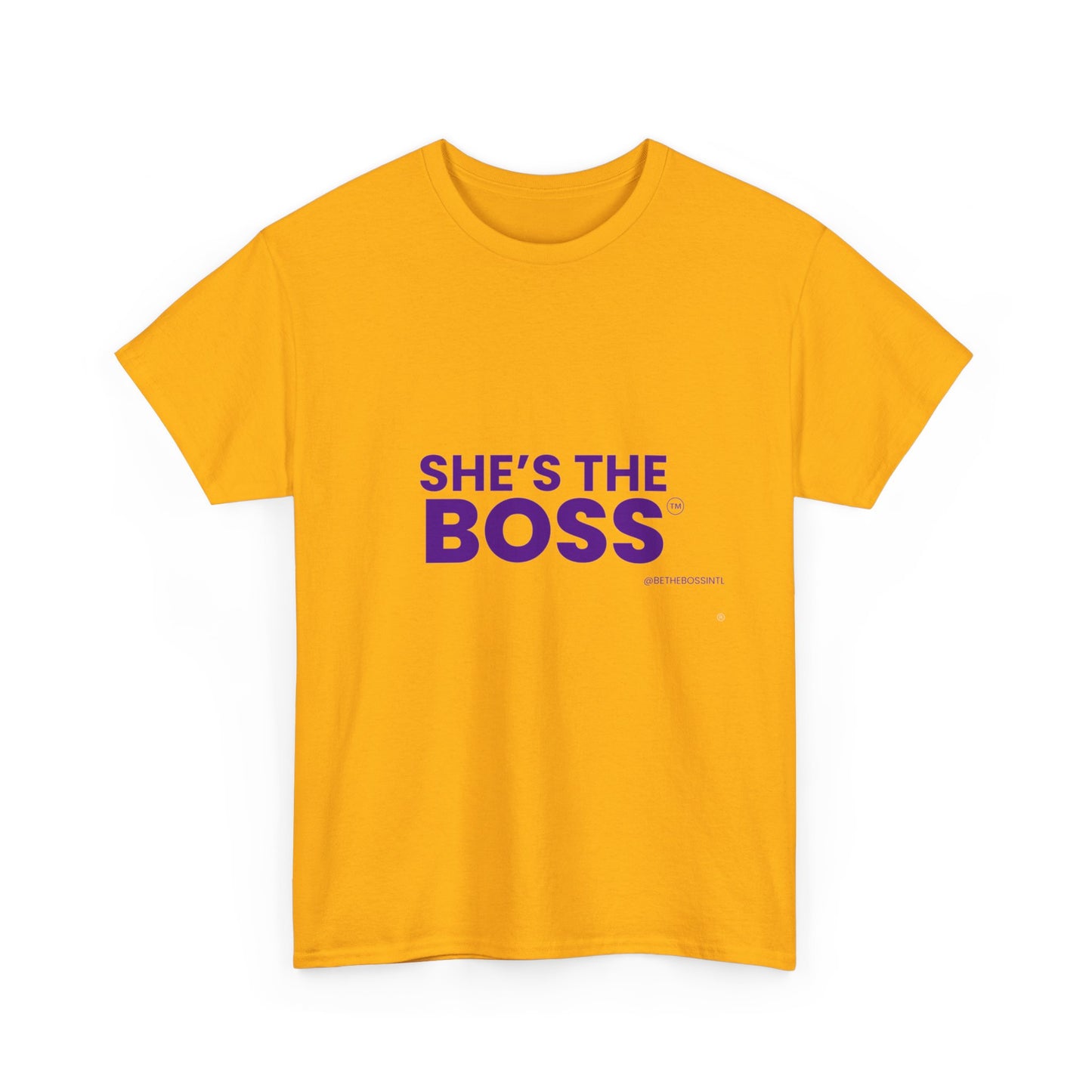 She's The Boss - Unisex Heavy Cotton Tee