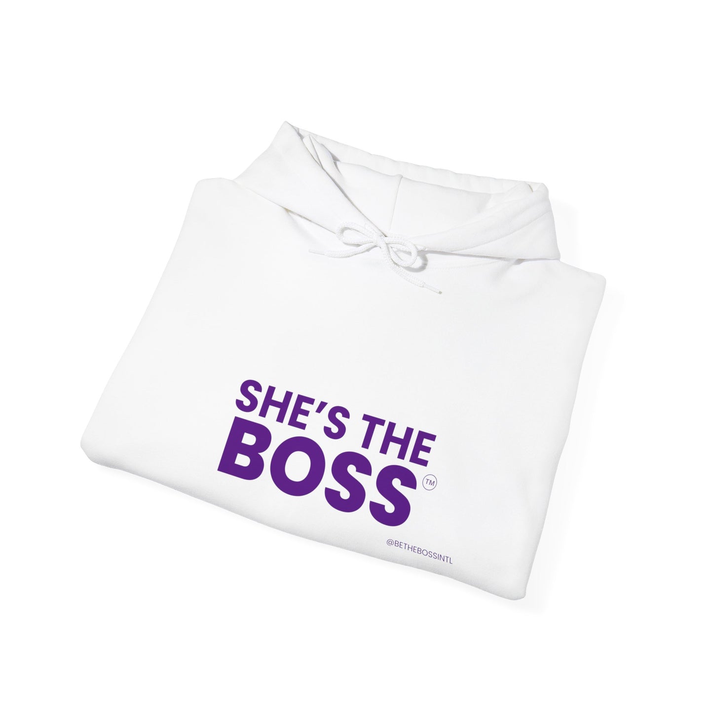 She's The Boss Unisex Heavy Blend™ Hooded Sweatshirt