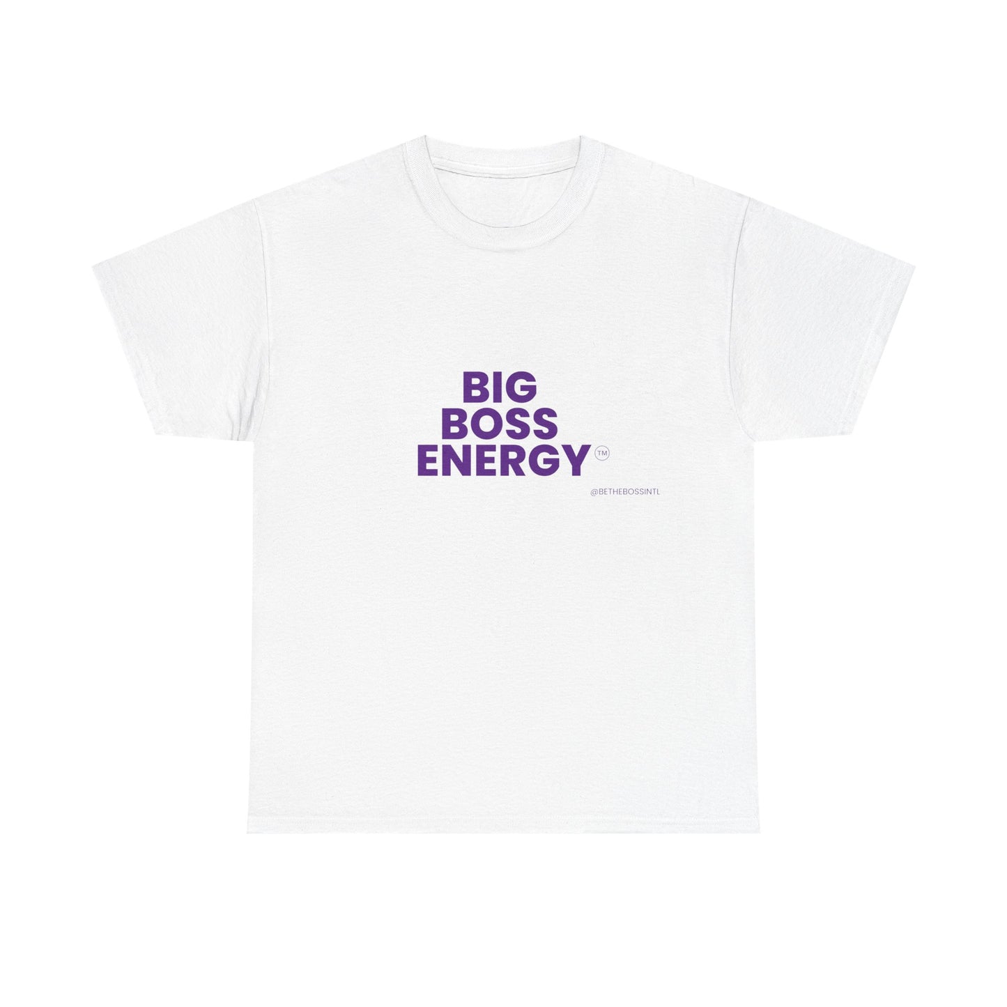 Big Boss Energy Unisex Heavy Cotton Tee