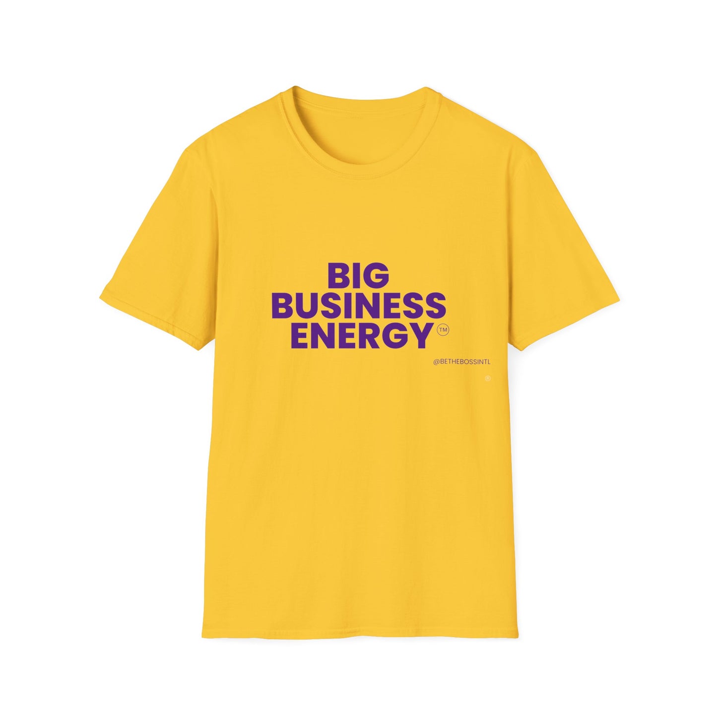 Big Business Energy Unisex Softstyle T-Shirt