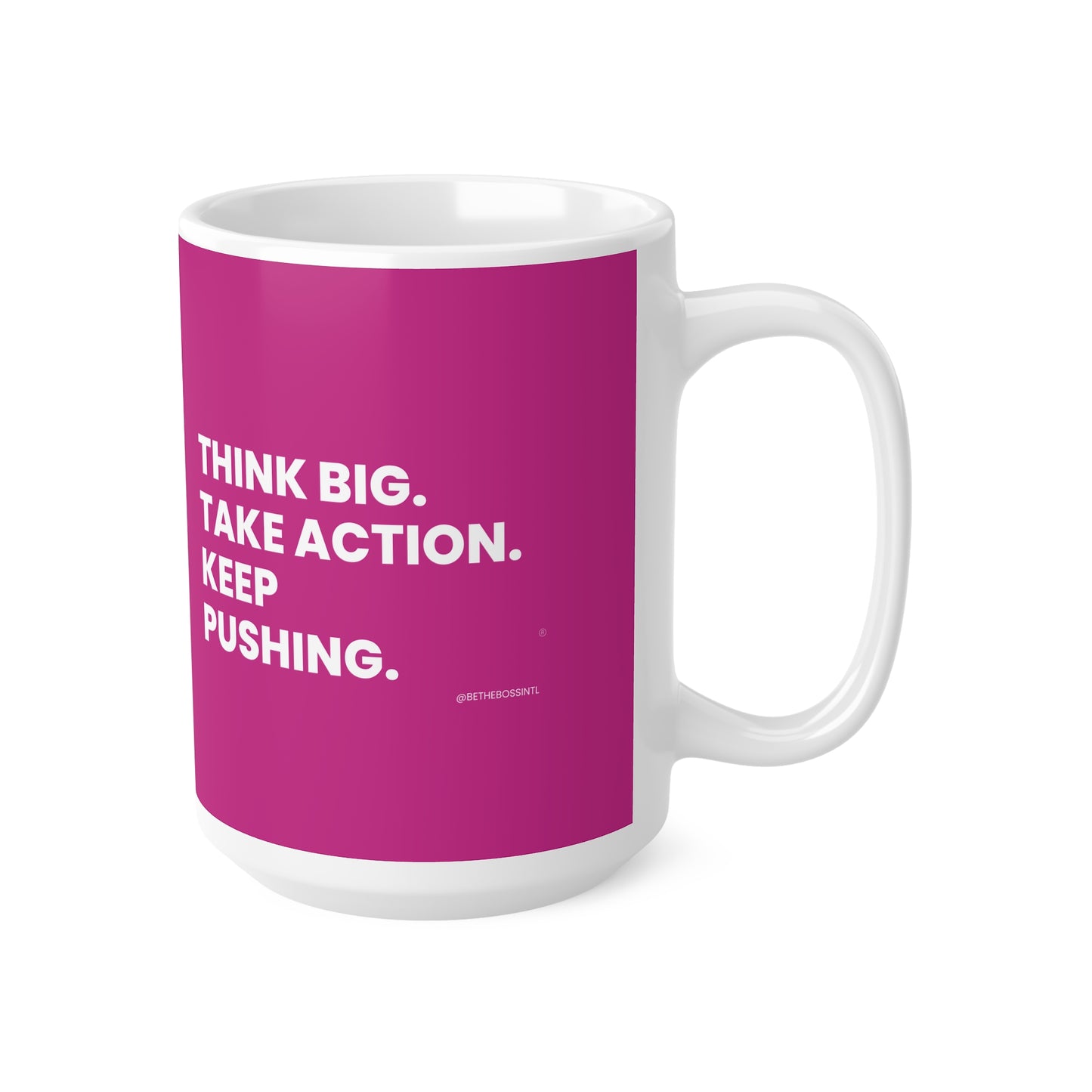 Copy of Think Big Ceramic Coffee Cups, 11oz, 15oz
