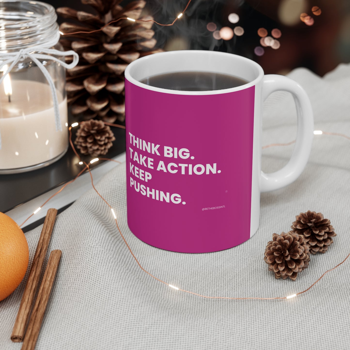 Copy of Think Big Ceramic Coffee Cups, 11oz, 15oz