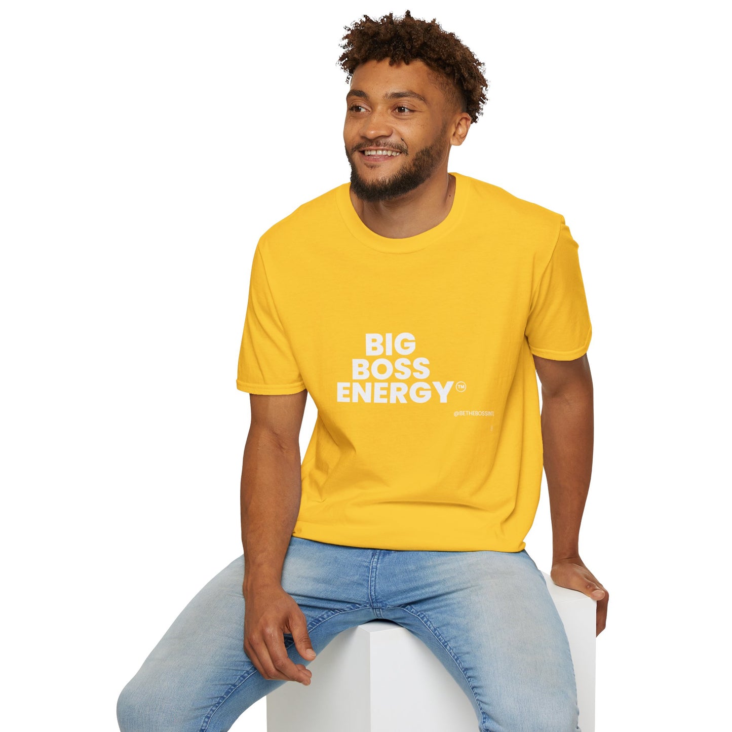 Big Boss Energy Unisex Softstyle T-Shirt