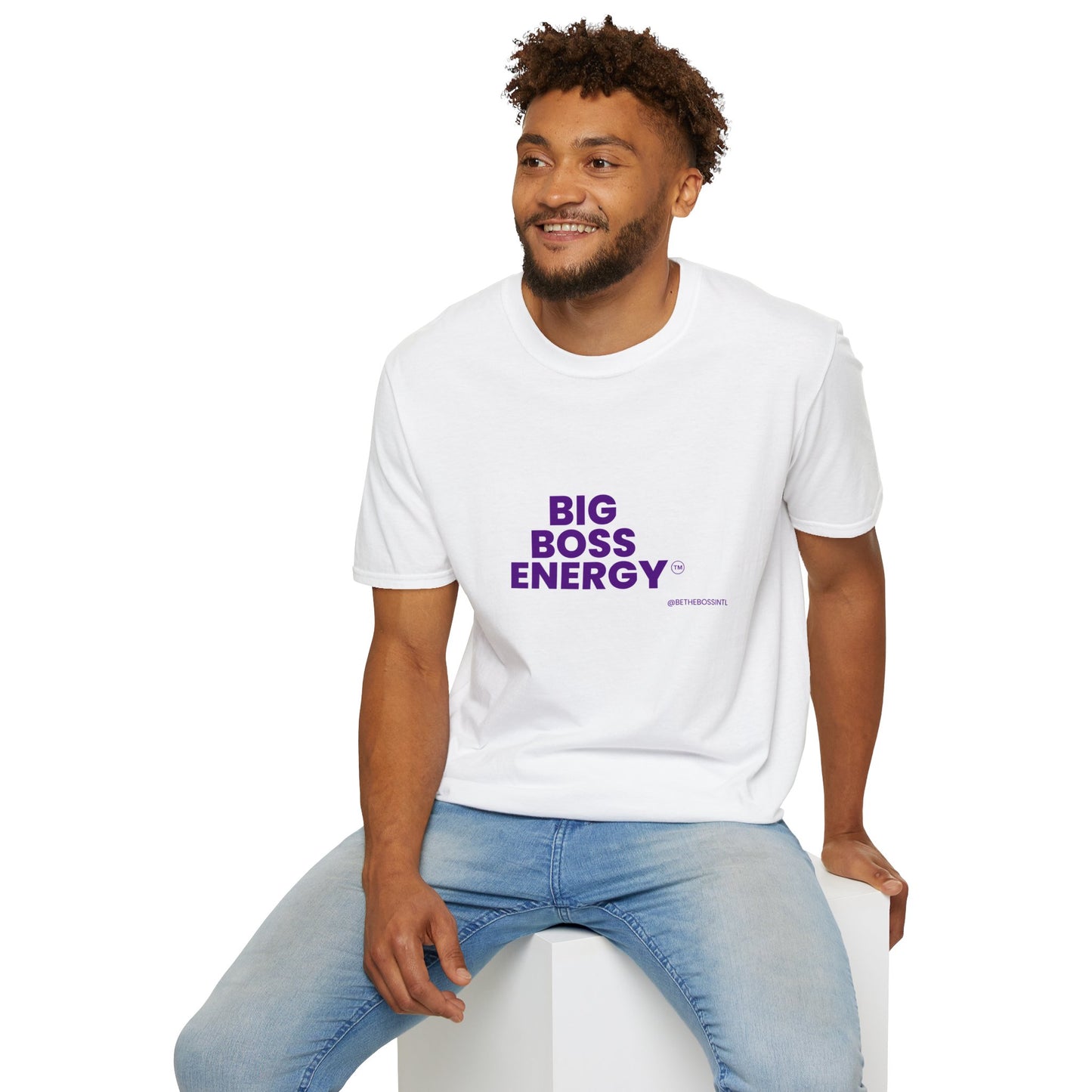 Big Boss Energy Unisex Softstyle T-Shirt