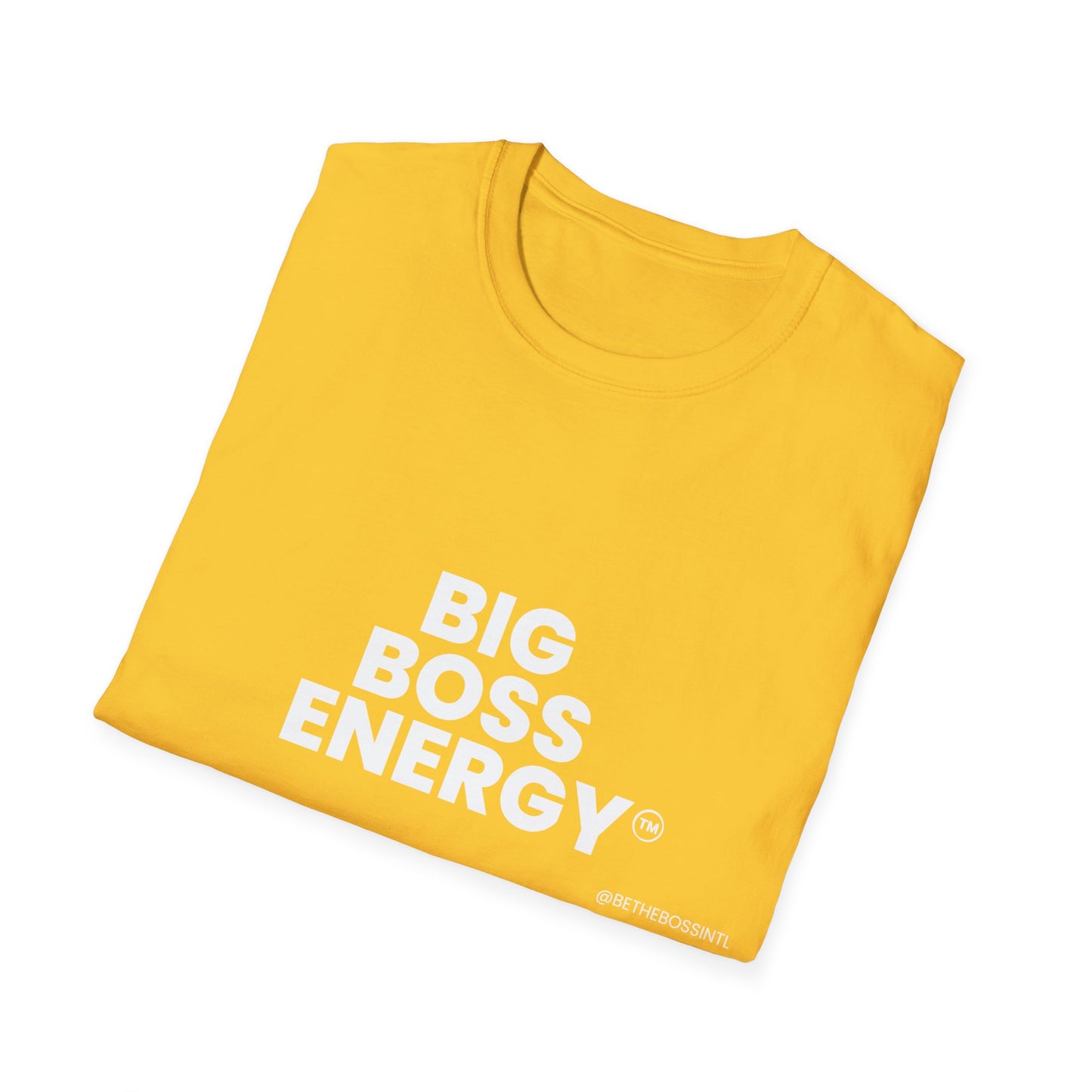 Big Boss Energy Unisex Softstyle T-Shirt