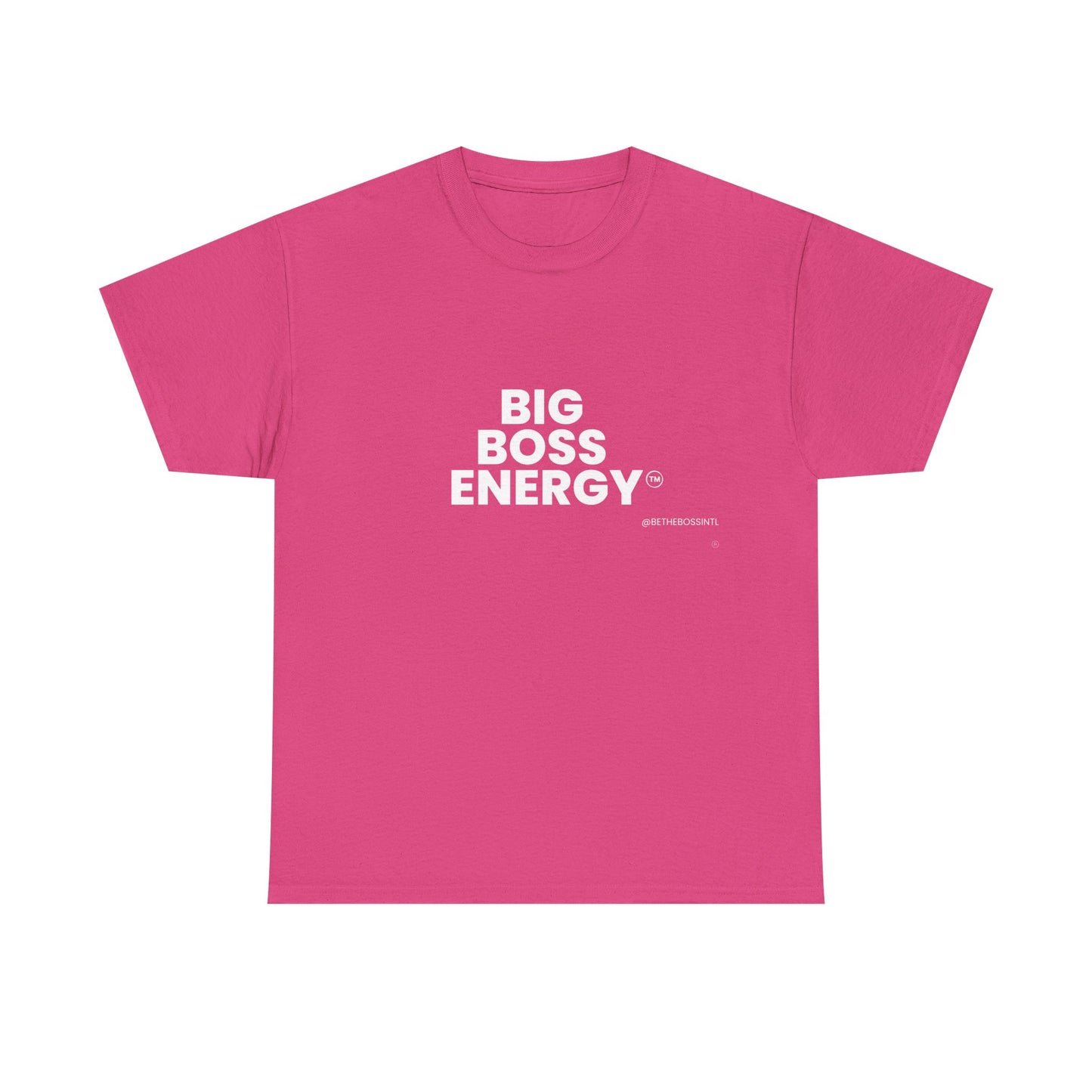 Big Boss Energy Unisex Heavy Cotton Tee