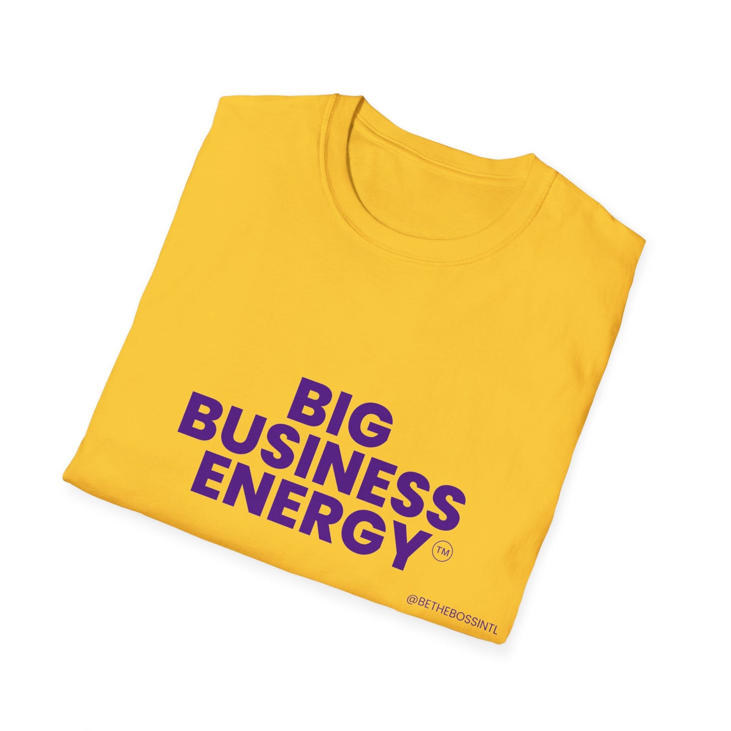 Big Business Energy Unisex Softstyle T-Shirt