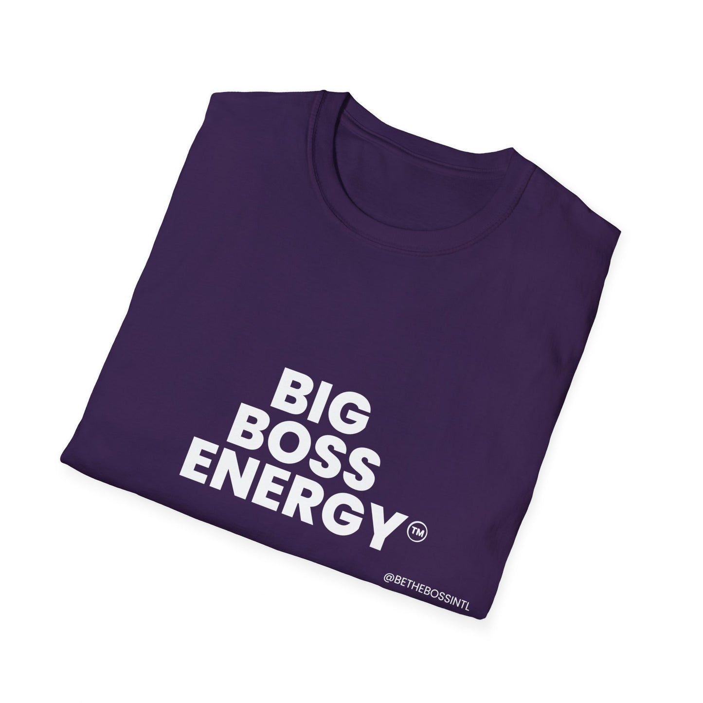 Big Boss Energy Unisex Softstyle T-Shirt