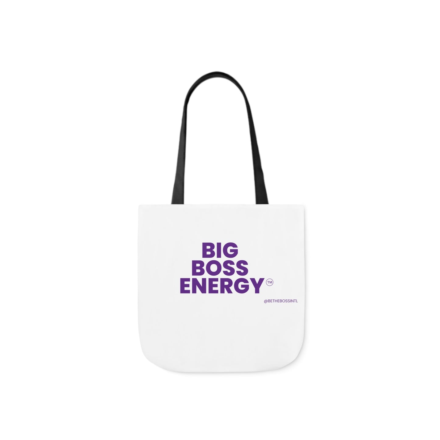 Big Boss Energy Canvas Tote Bag, 5-Color Straps