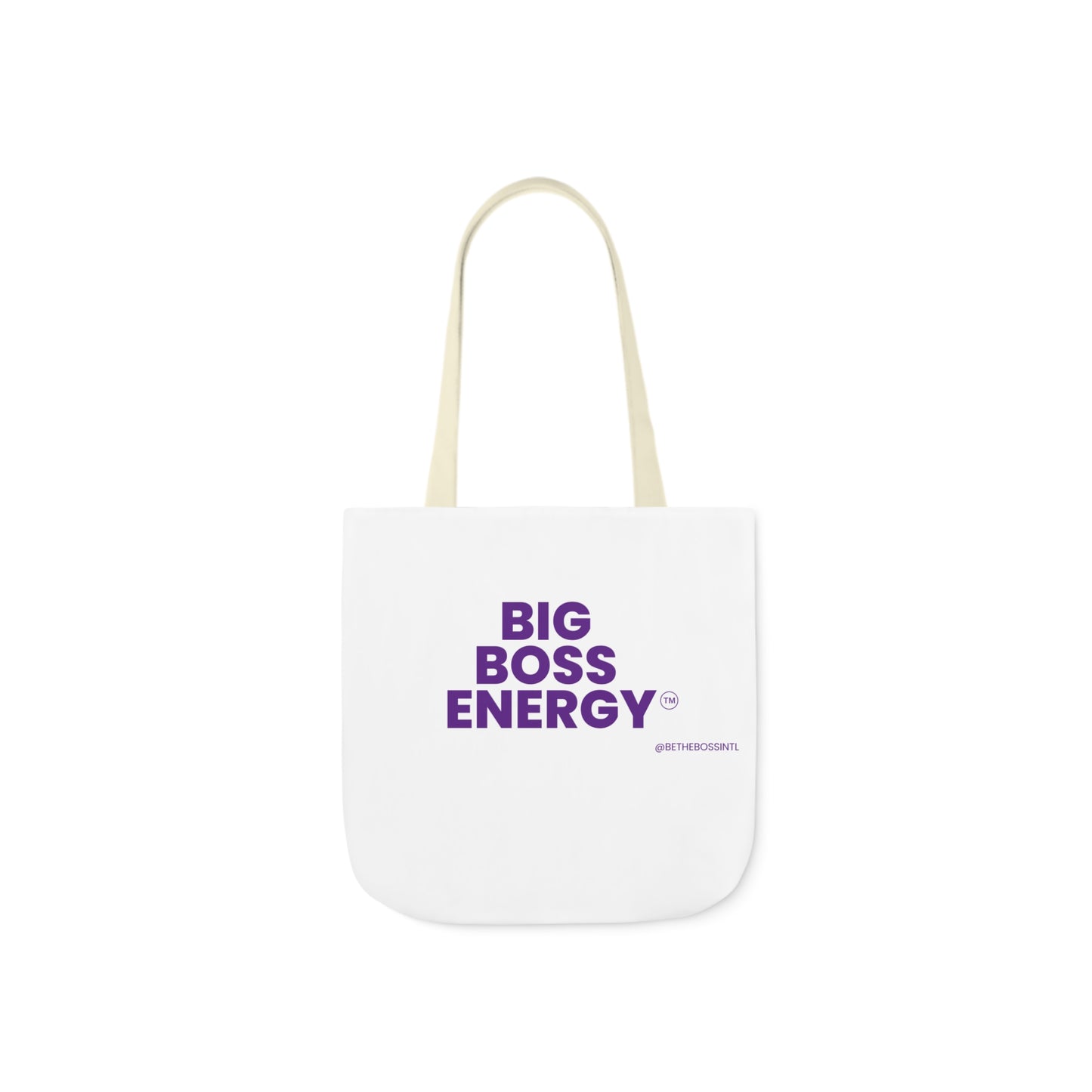 Big Boss Energy Canvas Tote Bag, 5-Color Straps