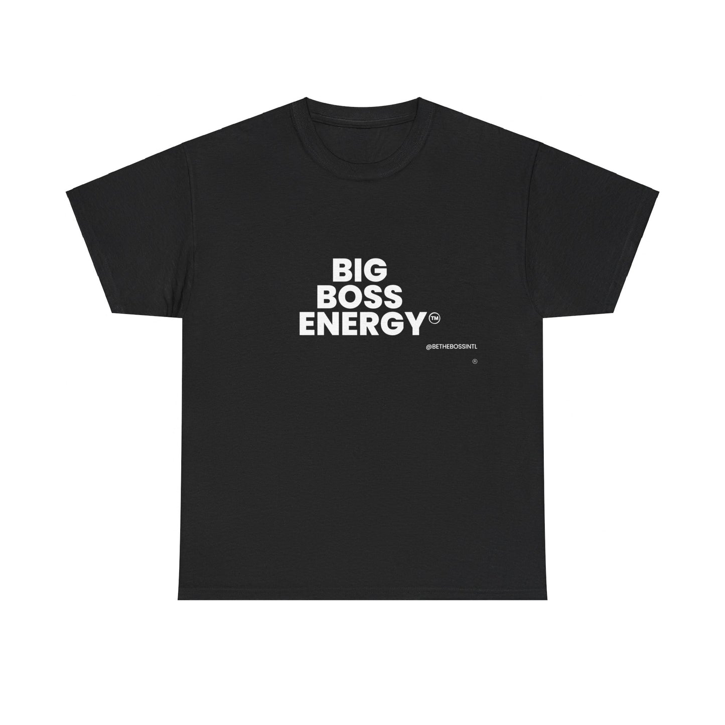 Big Boss Energy Unisex Heavy Cotton Tee