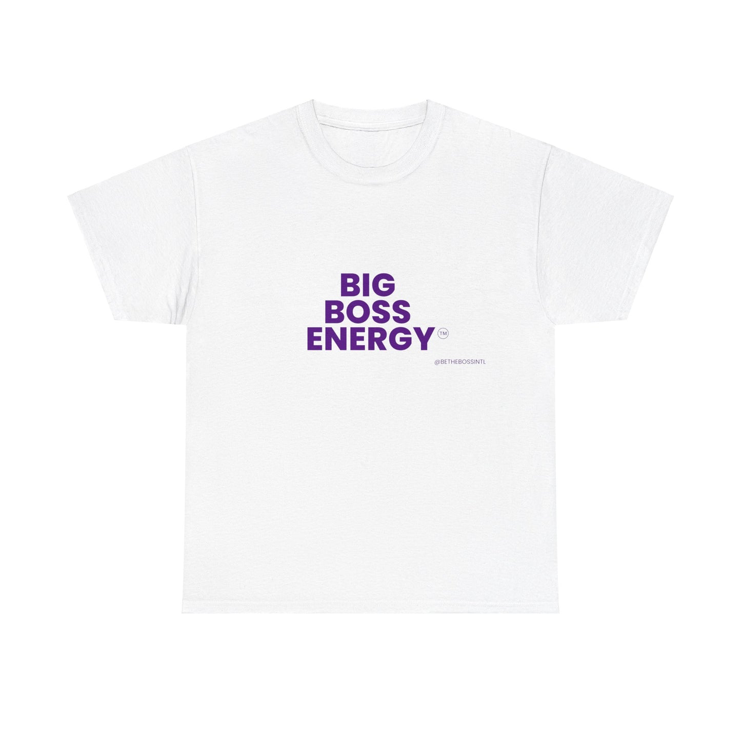 Big Boss Energy Unisex Heavy Cotton Tee