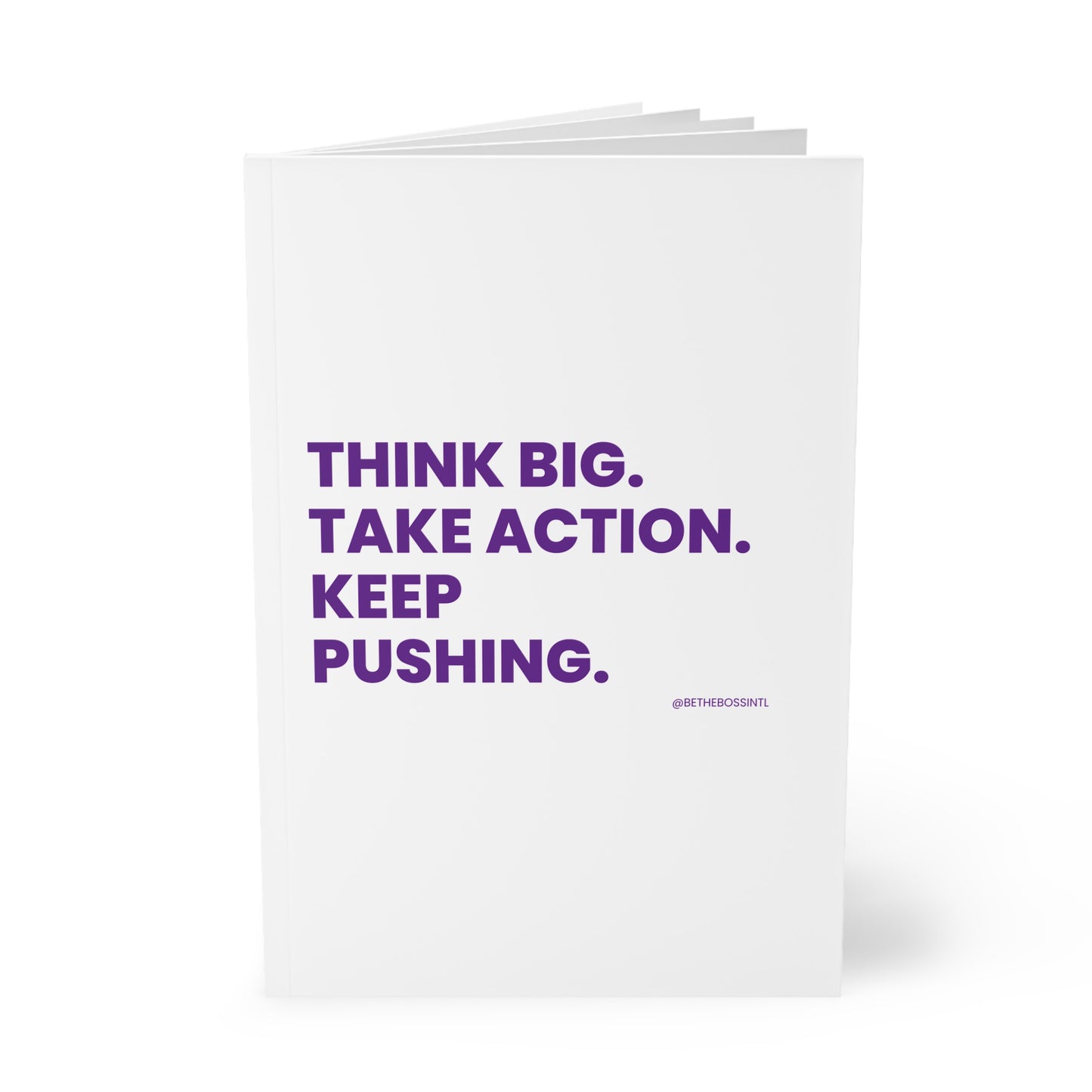 Think Big Softcover Notebook, A5