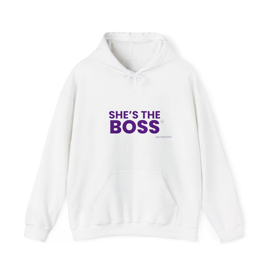 She's The Boss Unisex Heavy Blend™ Hooded Sweatshirt