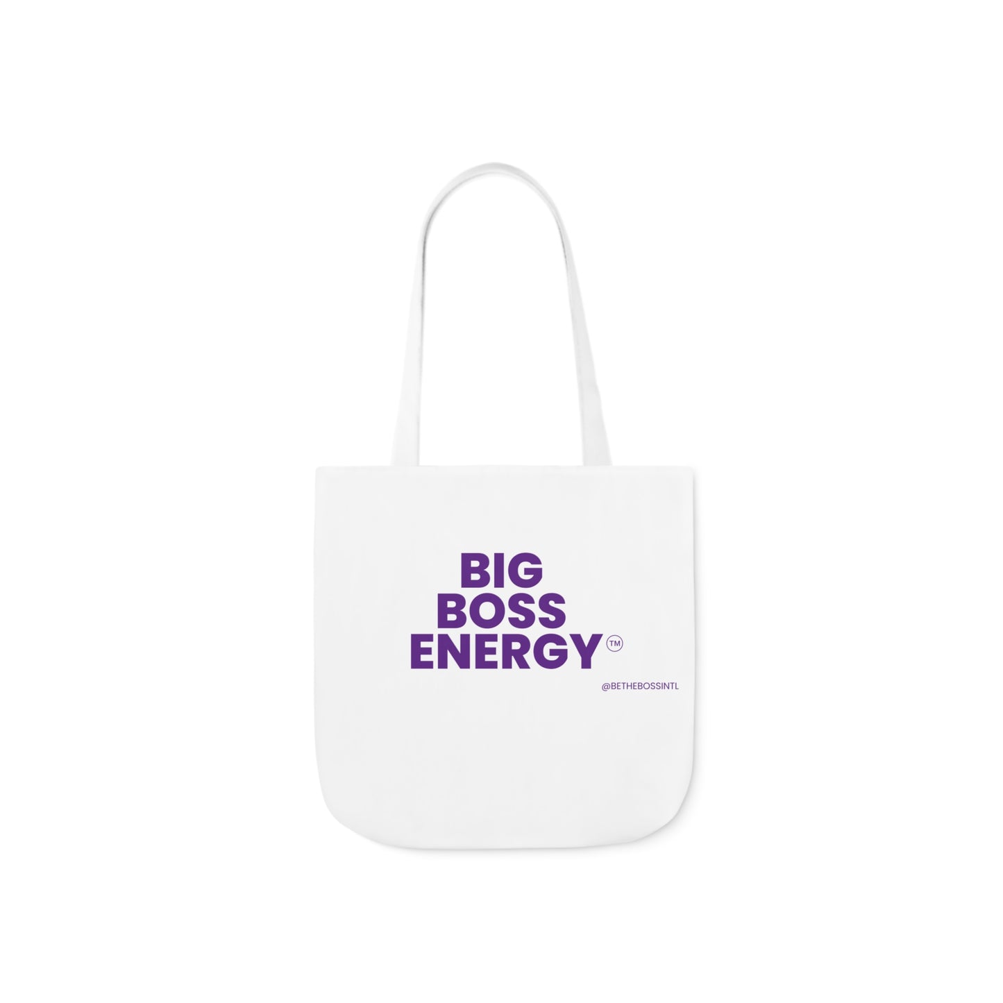 Big Boss Energy Canvas Tote Bag, 5-Color Straps