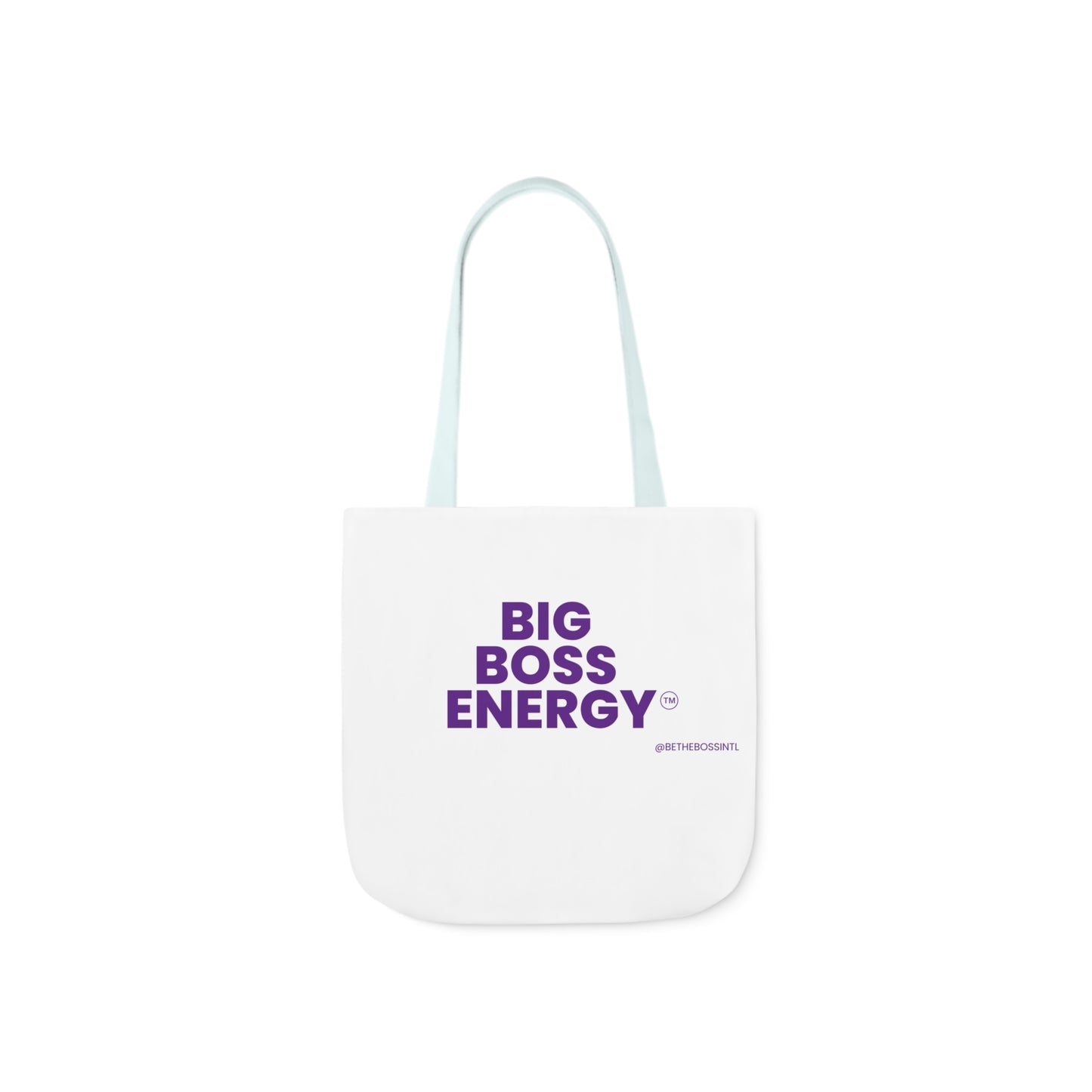 Big Boss Energy Canvas Tote Bag, 5-Color Straps