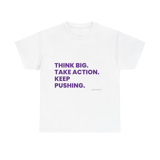 Think Big Unisex Heavy Cotton Tee