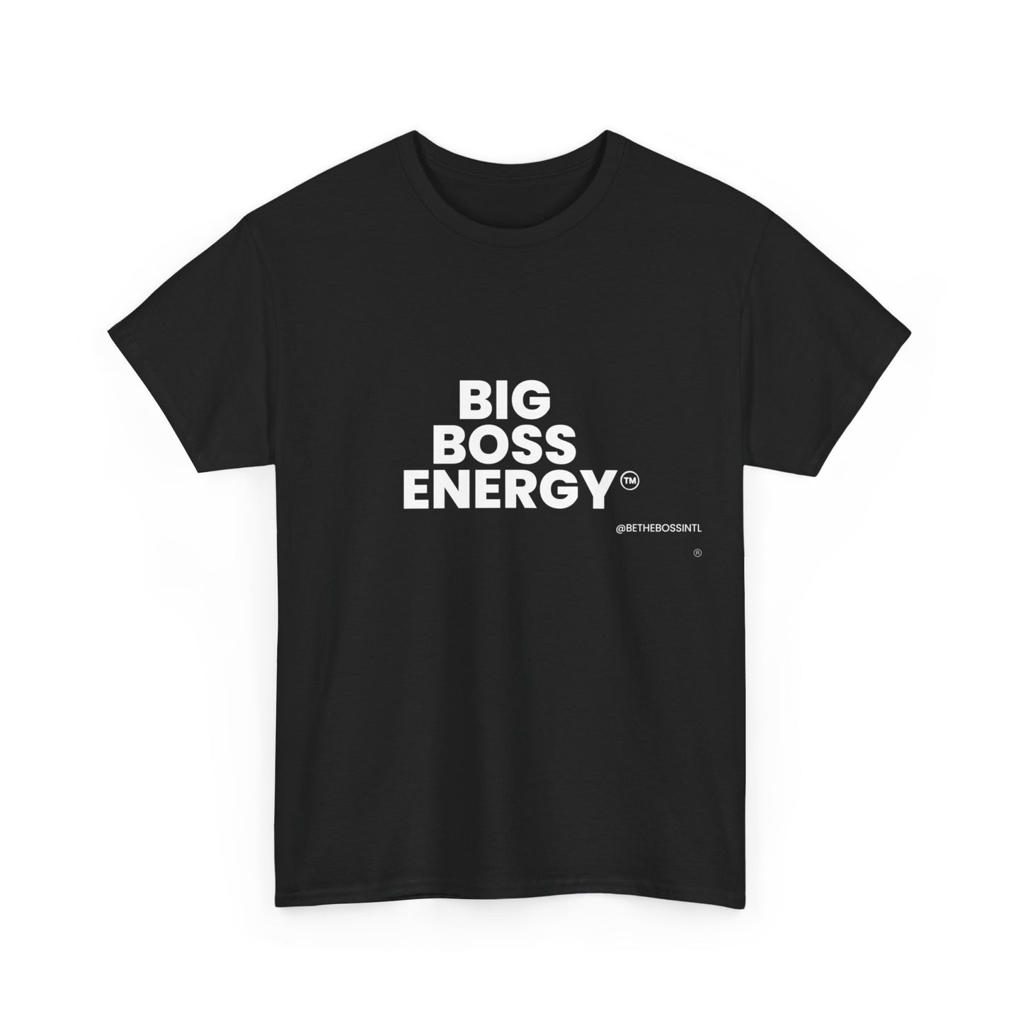 Big Boss Energy Unisex Heavy Cotton Tee